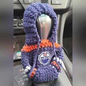 NEW Crocheted Gear Shift Hoodie